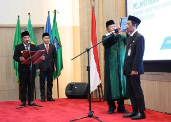 Gantikan Virgojanti, Usman Assidiqi Qohara Resmi Jabat Pj Sekda Banten