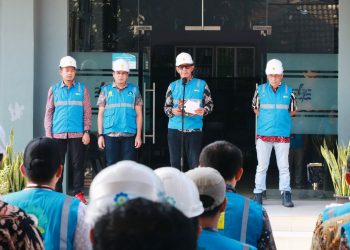 Pelaksanaan apel Pemutakhiran Data Pelanggan dipimpin langsung oleh General Manager PLN UID Banten, Moch. Andy Adchaminoerdin, didampingi oleh jajaran Senior Manager PLN UID Banten pada Jumat (11/10).