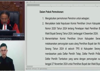 MK Batalkan Kemenangan Istri Mendes Yandri Susanto, Diminta Diulang