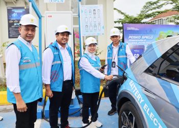 PLN Siapkan 615 Lokasi SPKLU di Jalur Mudik Trans Jawa-Sumatera
