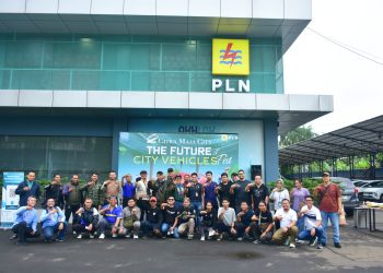 107 Anggota KOSMIK Touring Motor Listrik dari Cikokol ke Maja