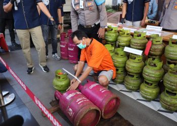 Pangkalan LPG 3 Kg Oplos ke Tabung 12 Kg, Negara Rugi Rp600 Juta