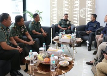 Perkuat Pengamanan Infrastruktur di Banten, PLN Bersinergi dengan Korem 064/MY