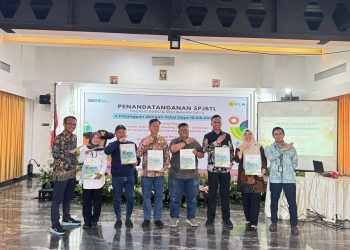 Dorong Pertumbuhan Industri, PLN UP3 Banten Selatan Teken Perjanjian Listrik dengan 4 Pelaku Usaha