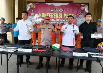Komplotan Curanmor Spesialis Perumahan Ditangkap, Beraksi Sudah Lebih dari 50 Lokasi di Banten