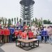 PLN Gandeng Banten Inclusifa Preneur Gelar Aksi Membatik di Tugu Cilegon