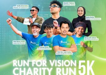 Run For Vision 2026 Hadirkan Virtual Run, Ajak Masyarakat Berlari dari Mana Saja Sambil Berbagi Cahaya untuk Sesama